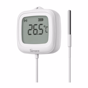Sonoff SNZB-02LD ZigBee LCD temperatūros jutiklis su zondu