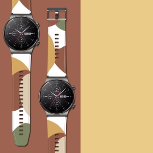 Dirželis Moro Huawei Watch GT2 Pro silikoninis dirželis apyrankė - raštas 5