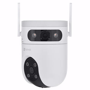 EZVIZ H9c Dual – lauko Wi-Fi valdoma kamera su dviem 5 MP objektyvais, 4 mm objektyvu, spalviniu naktiniu matymu ir sekimu iki 8 m (CS-H9c)