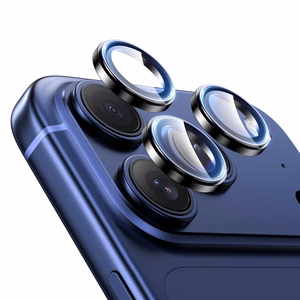 Tech-Protect Camring Fit+ Защита камеры для iPhone 14 Pro / Max / 15 Pro / Max / 16 Pro / Max / 17 Pro / Max - синий