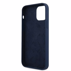 Guess GUHCP12SLSVSBL iPhone 12 mini 5.4" blue/blue hardcase Script Vintage