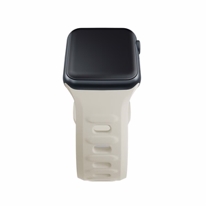 Силиконовый ремешок 3mk для Apple Watch, 38/40/41/42 mm, Nude, малый размер