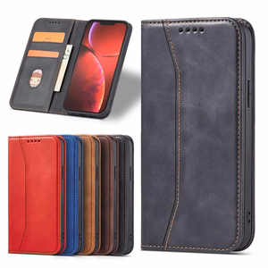 Magnet Fancy Case dėklas iPhone 14 Pro su flip dangčiu, pinigine ir stovu - juodos spalvos