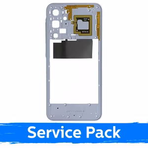 Задняя крышка для Samsung A166 A16 5G / светло-серый / (Service Pack)
