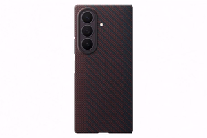 Магнитный чехол из арамидного волокна Samsung Galaxy Z Fold8 Ultra с 2 антибликовыми плёнками, фиолетовый