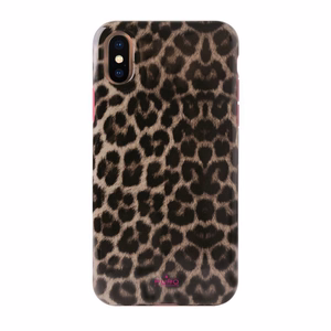 Puro Glam Leopard Leo 2 dėklas, skirtas iPhone XS / X