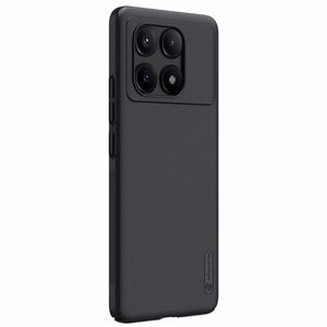 Nillkin Super Frosted Shield Pro dėklas Xiaomi Redmi K70E/Poco X6 Pro 5G (juodas)