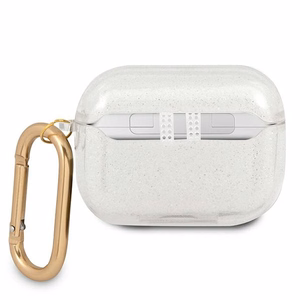 Guess GUAPUCG4GT чехол AirPods Pro прозрачный Glitter Collection