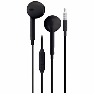 Laidinės ausinės Jack 3,5 mm Blue Star PA-E65 1,2 m juodos