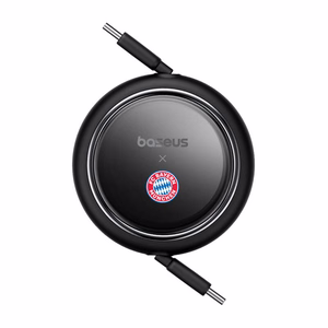 Кабель Baseus USB-C на USB-C 100W (чёрный) Bayern Edition
