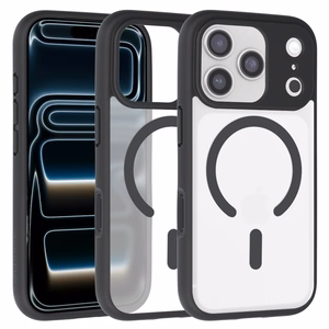 Liavec minkštas dėklas skirtas Iphone 17 Pro juodas