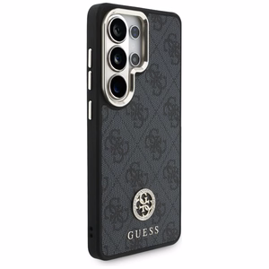 Guess чехол 4G Big Rhinestone Triangle Strap MagSafe Samsung Galaxy S26 Ultra черный