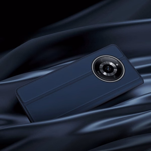 Dux Ducis Skin Pro dėklas Realme 11 Flip kortelių dėklas su stovu - juodas