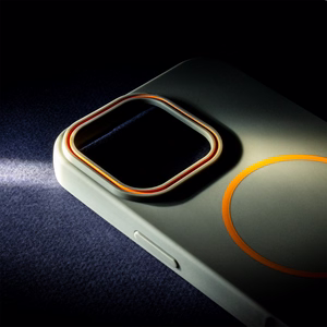 Loop Thin Mag dėklas for iPhone 17 Pro 6,3" pilkas