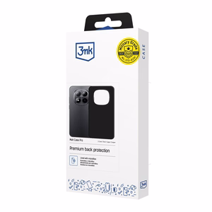 3mk Matt Case Pro for Redmi Note 15 Pro - matte black