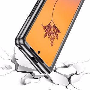 Plating Case чехол для Samsung Galaxy Z Fold 4 чехол с металлической рамкой синий