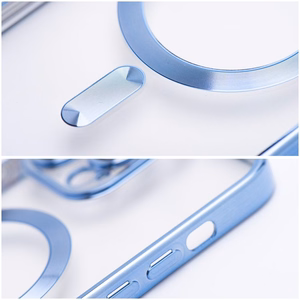 Чехол для Samsung S26 ULTRA Electro Mag Cover совместимый с MagSafe синий