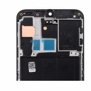 FIXCELL lcd display for SAMSUNG A40 AMOLED with frame black (change glass)