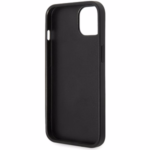 Guess 4G Big Metal Logo dėklas telefonui iPhone 15 - pilka