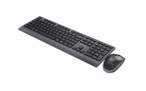 Gembird KBS-WPS-02 Dviejų režimų plonas belaidis stalinis rinkinys, 2.4G+BT, JAV išdėstymas
