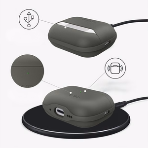 Tech-Protect NaturalFit dėklas AirPods Pro 3 žalias
