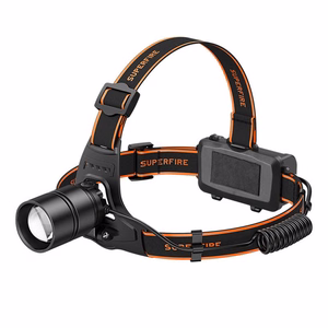 Налобный фонарь Superfire HL71, 500 лм, USB, 5 режимов