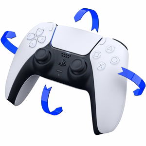 Sony DualSense žaidimų pultelis PlayStation 5 Bluetooth/USB juodas, baltas