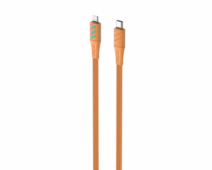 Havit CB6255 - USB įkrovimo laidas Type C į Lightning, 1 m (oranžinis)
