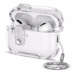 "Tech-Protect Bounce Pro" dėklas "AirPods Pro 3" - Skaidrus