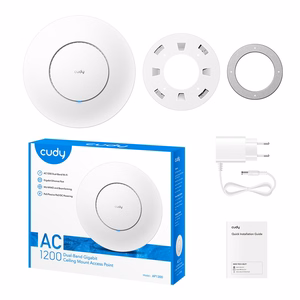 Cudy AP1300 867 Mbit/s baltas Power over Ethernet (PoE)