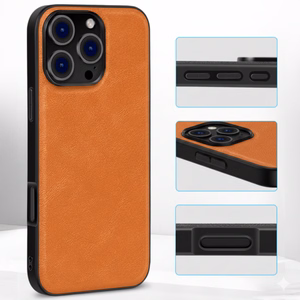 Telefono dėklas X-Level „Earl III Collection“ skirtas Apple iPhone 17 Pro oranžinis