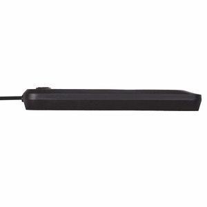 Maclean elektros paskirstytuvas, 5 lizdai + 3xUSB prailginimo laidas, 110–240 V kintama srovė, 50/60 Hz, 2,1 A, maks. 2500 W, 1,5 m, juodas, MCE395 B