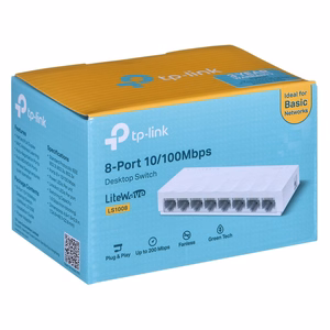 TP-Link 8 prievadų 10/100Mbps stalinis tinklo komutatorius