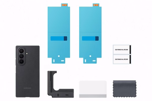 Samsung anglies apsauginis dėklas telefonui Samsung Galaxy Z Fold7 - juodas