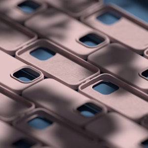 "Etteri" silikoninis "Mag" dėklas iPhone 14 6,1" šviesiai rožinės spalvos
