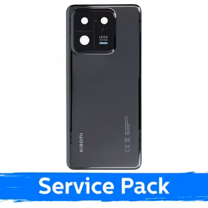 Galinis dangtelis, suderinamas su Xiaomi 13 Pro / Ceramic Black / (Service Pack)