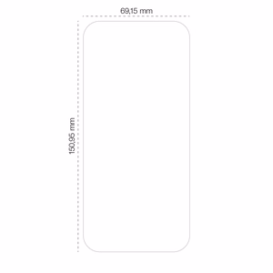 Etteri hibridinis stiklas iPhone 17 Air 6,6