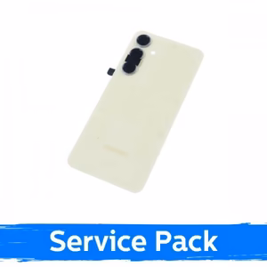 Back Cover Compatible with Samsung S721 S24 FE yellow (Service Pack)