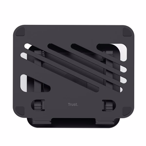 Trust Zeff Metal Black - 40,6 cm (16") nešiojamojo kompiuterio stovas, juodas