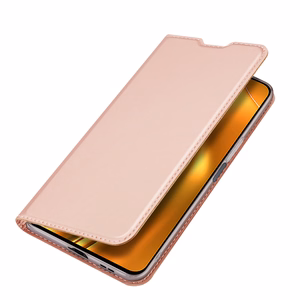 Чехол Dux Ducis Skin Pro Holster с откидной крышкой для Xiaomi Poco F4 5G розовый