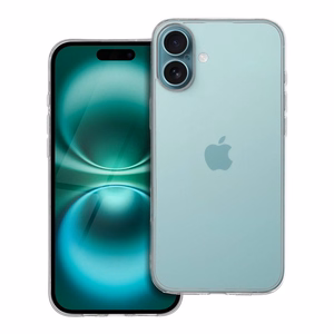 Чехол для iPhone 16 PLUS, прозрачный 2 мм (защита камеры)