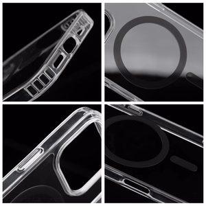 Drop Glue Colorful Ring Mag Cover juodas skirtas IPHONE 14 PRO
