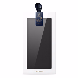 Dux Ducis Skin Pro dėklas Honor Magic5 Flip kortelių piniginė stovas juoda