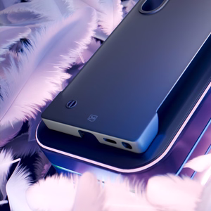 3mk Just20g Matinis dėklas Samsung Galaxy S25 Ultra - matinė juoda