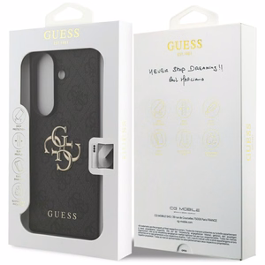 GUESS чехол SAMSUNG Z Fold7 GUHCZFD74GMGGR (4G PU Big Logo) черный