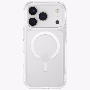 Uniq LifePro Xtreme Magclick įkrovimo dėklas telefonui iPhone 17 Pro - skaidrus su blizgučiais