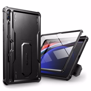 Tech-Protect Kevlar Pro dėklas telefonui Samsung Galaxy Tab S9+ 12.4" X810 / X816B - juodas