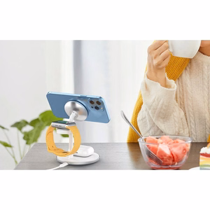 Įkroviklis belaidis Choetech T585-F 3-in-1 15W baltas