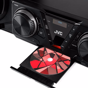 JVC MX-E325B-DAB Mini garso sistema Juoda