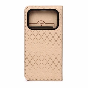 Smart Caro case for Honor 600 / Honor 600 Pro beige